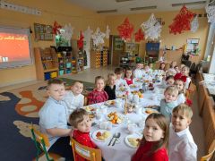 Wigilia w grupie Żabek