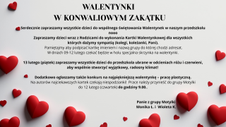 Walentynki w Konwaliowym Zakątku